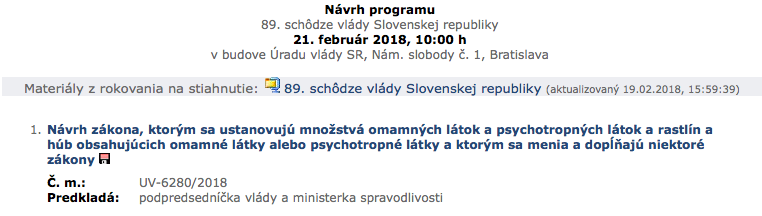 Je to možné? Užívanie heroínu a kokainu plánuje Ficova vláda povoliť. Kedy a ako? Snímka obrazovky 2018 02 20 o 7.37.47 Je to možné? Užívanie heroínu a kokainu plánuje Ficova vláda povoliť. Kedy a ako?