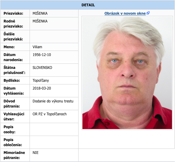 Snímka obrazovky 2018 04 12 o 9.36.12 Harabín poslal Okoličányho na DOŽIVOTIE. Ten sa vyparil. Je už na pláži v Karibiku? Čo robí polícia?