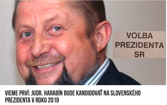 Snímka obrazovky 2019 05 19 o 9.56.45 VIEME PRVÍ: HARABÍN smeruje do straníckej politiky. To MUSÍTE vidieť AKÝM spôsobom.