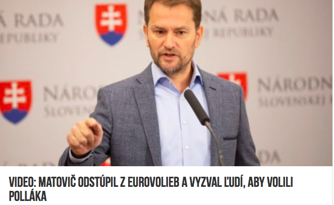 Snímka obrazovky 2019 05 21 o 16.23.29 MARČEK: MATOVIČ je PSYCHOpatický NARCIS. Ak máš GULE, ODSTÚP Igor