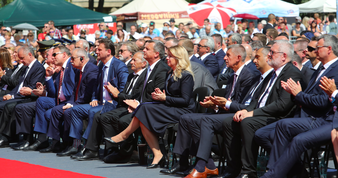 Snímka obrazovky 2019 08 30 o 7.18.35 PREZIDENTka: Bez povstania by sme neboli tým, čím sme. FOTOGALÉRIA