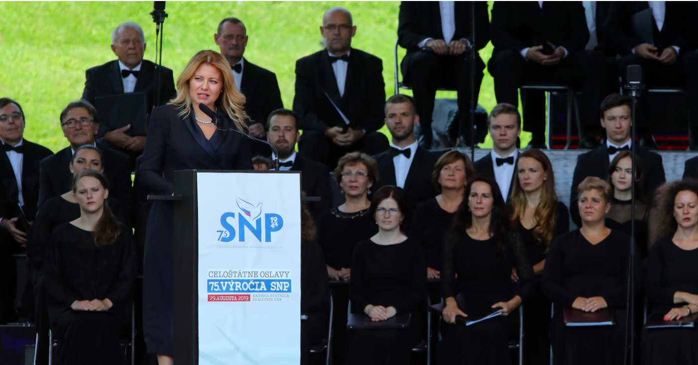Snímka obrazovky 2019 08 30 o 7.18.51 PREZIDENTka: Bez povstania by sme neboli tým, čím sme. FOTOGALÉRIA